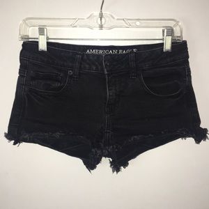 American Eagle black shorts